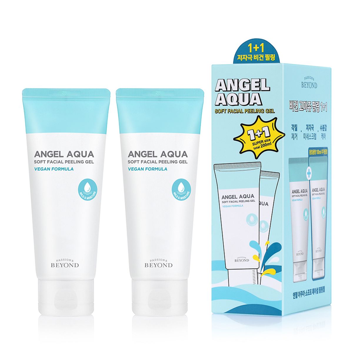 비욘드(BEYOND) 엔젤 아쿠아 소프트 필링 젤 100ml 세트