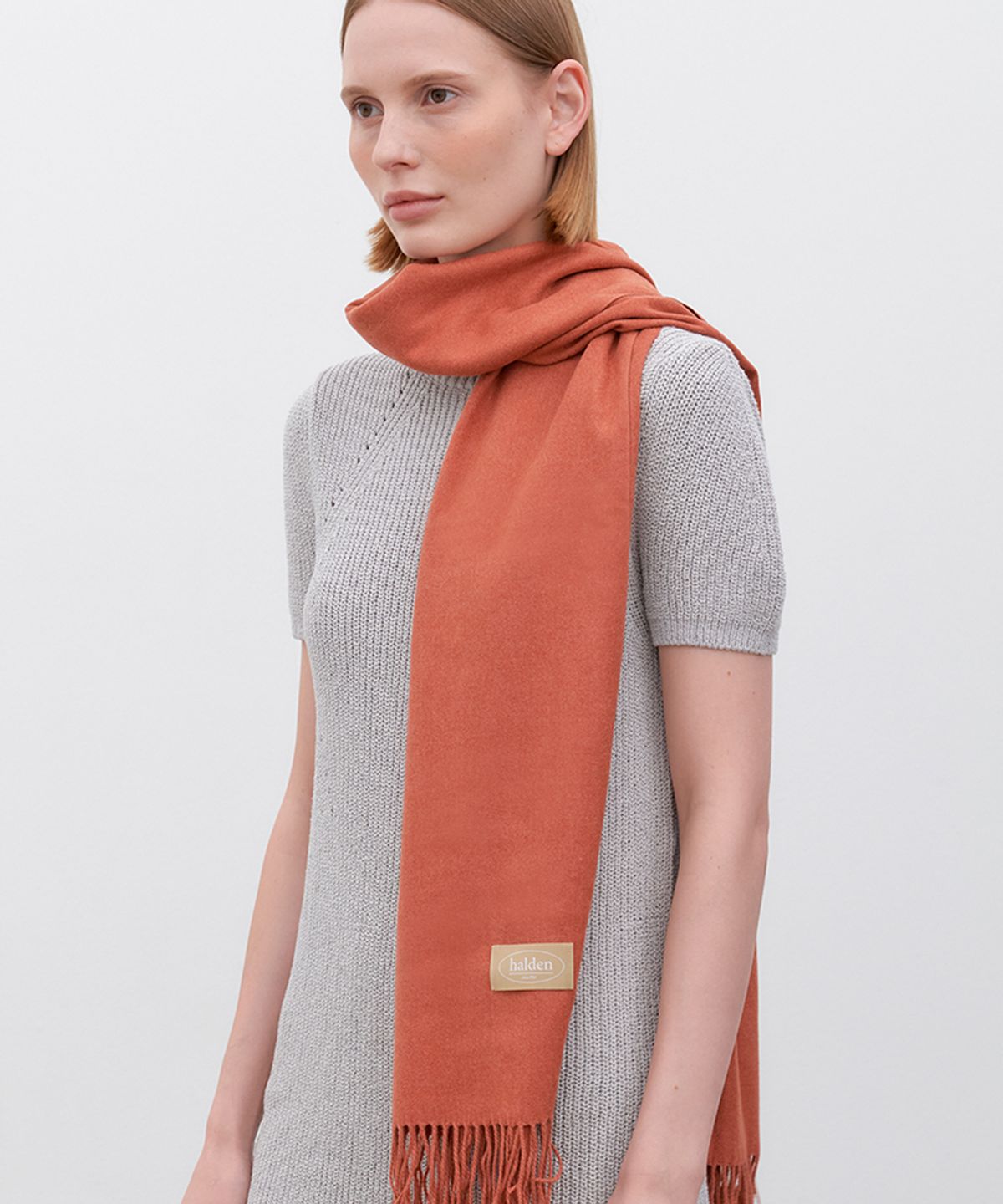할렌(HALDEN) solid soft muffler (M027_camel)