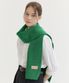 knit wool muffler (M028_green)