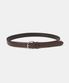 (W) classic round belt (T009_brown)