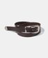 western round square belt (T010_brown)