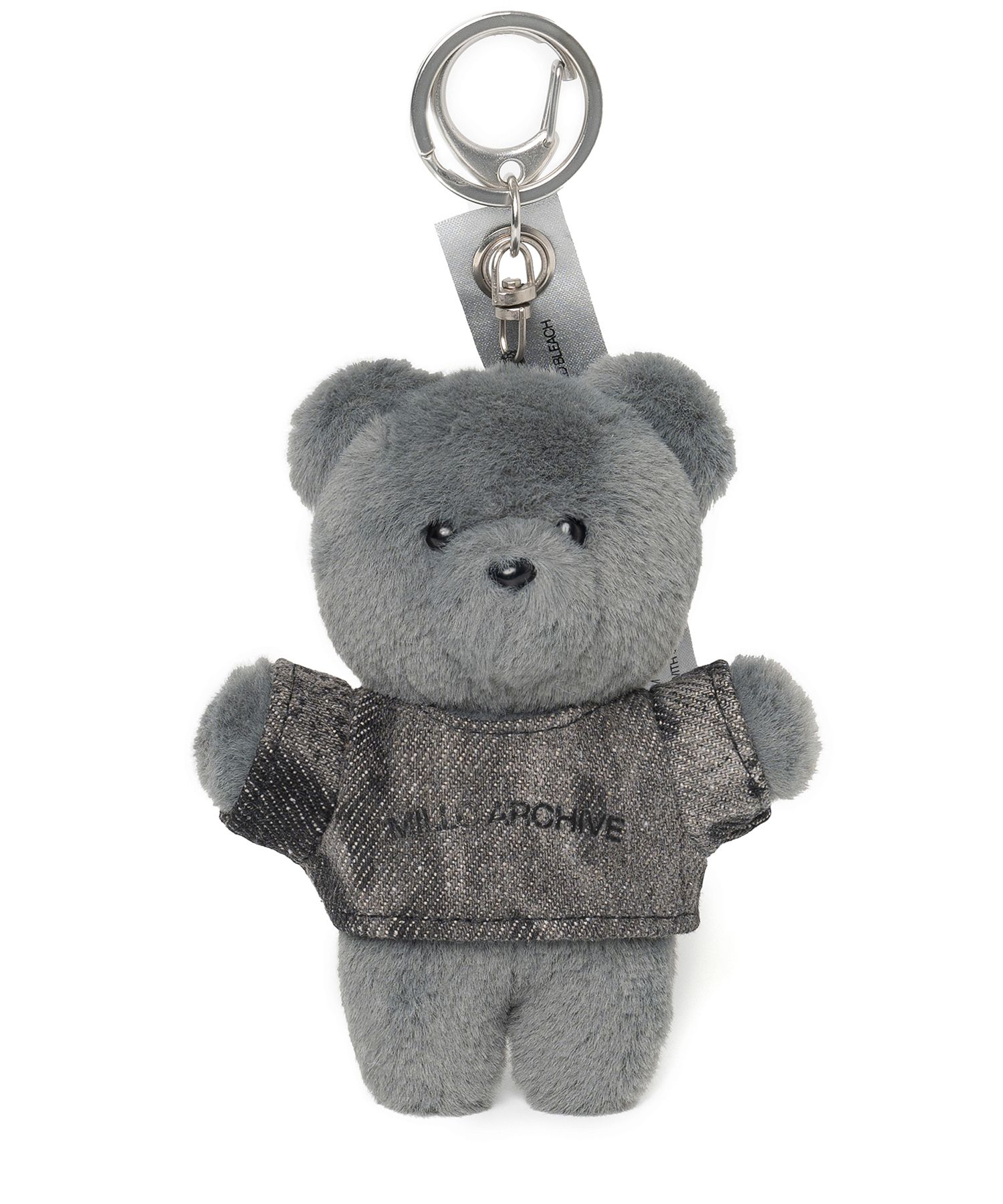 MUSINSA公式 | MILLO ARCHIVE Fluffy Point Bear Key Ring [Charcoal]