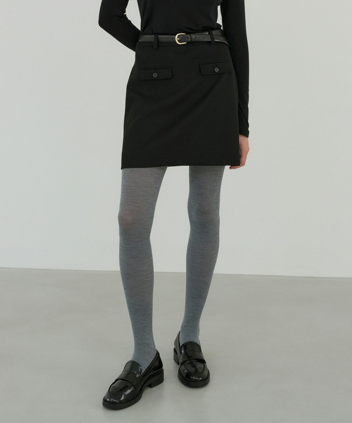 오떼뜨(OCTETTE) MINI POCKET SK_BLACK