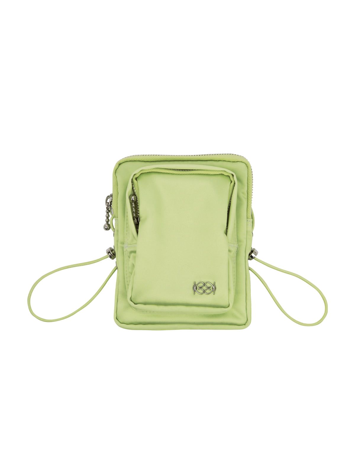 기준(KIJUN) Satin Mini Bag Sage Green
