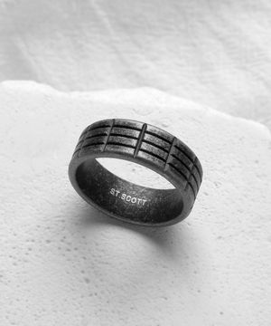 오티스 스틸 반지 / STJ-SR2007