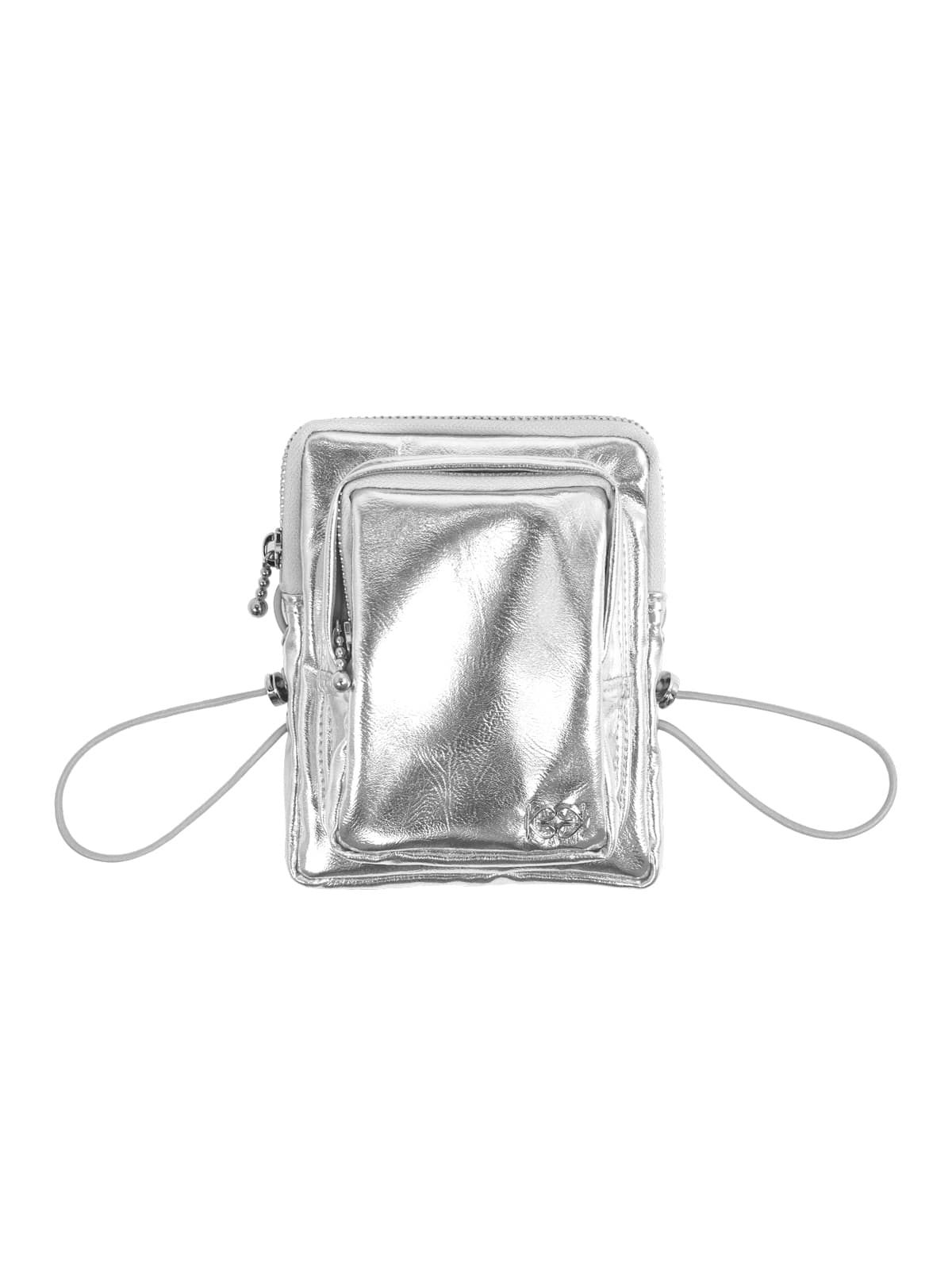 기준(KIJUN) Mini Bag Silver