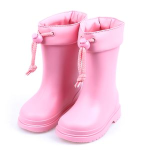 츄포 레인부츠 핑크