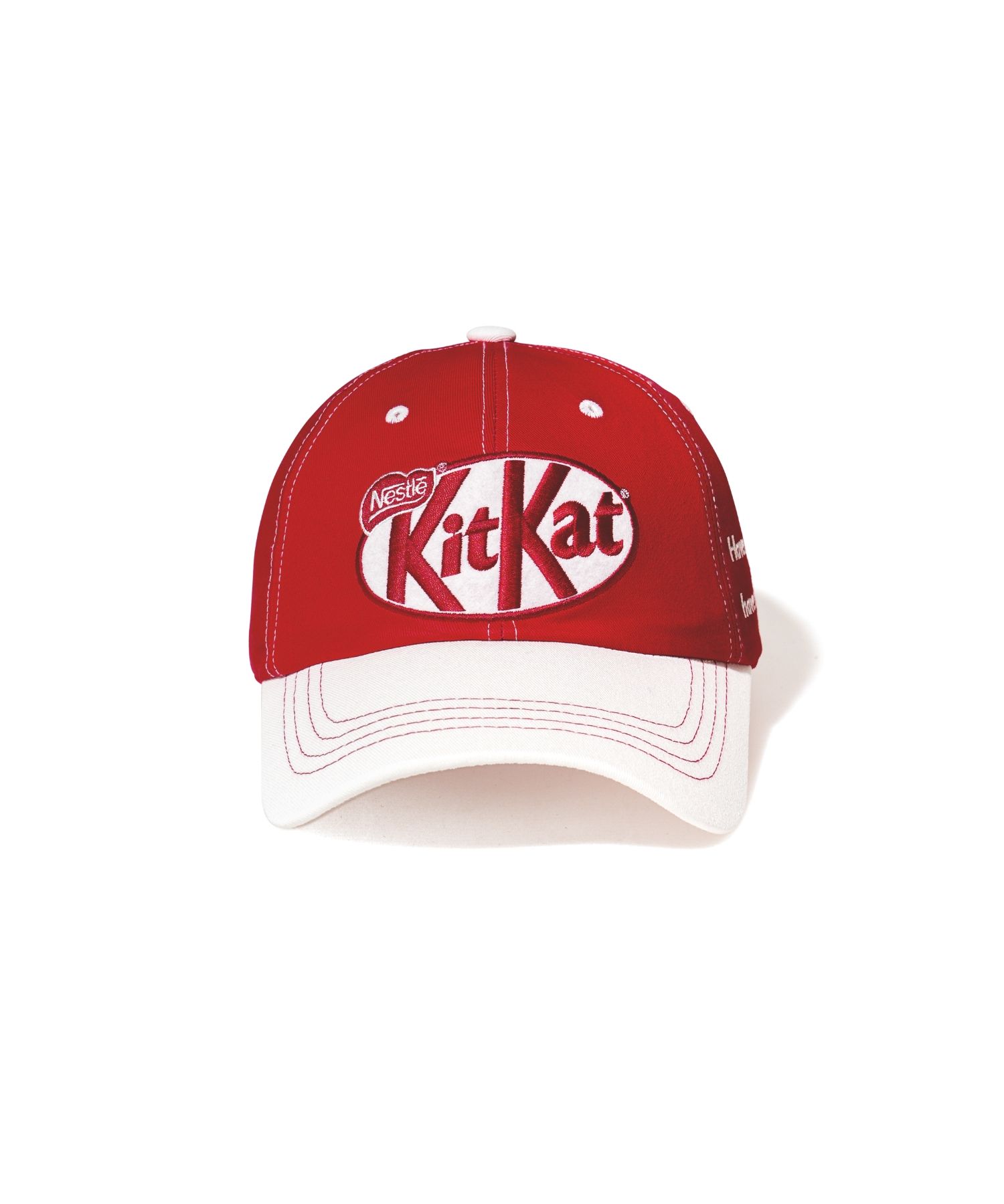 MUSINSA | AECA WHITE KITKAT & AECA 2-TONE BALL CAP-RED