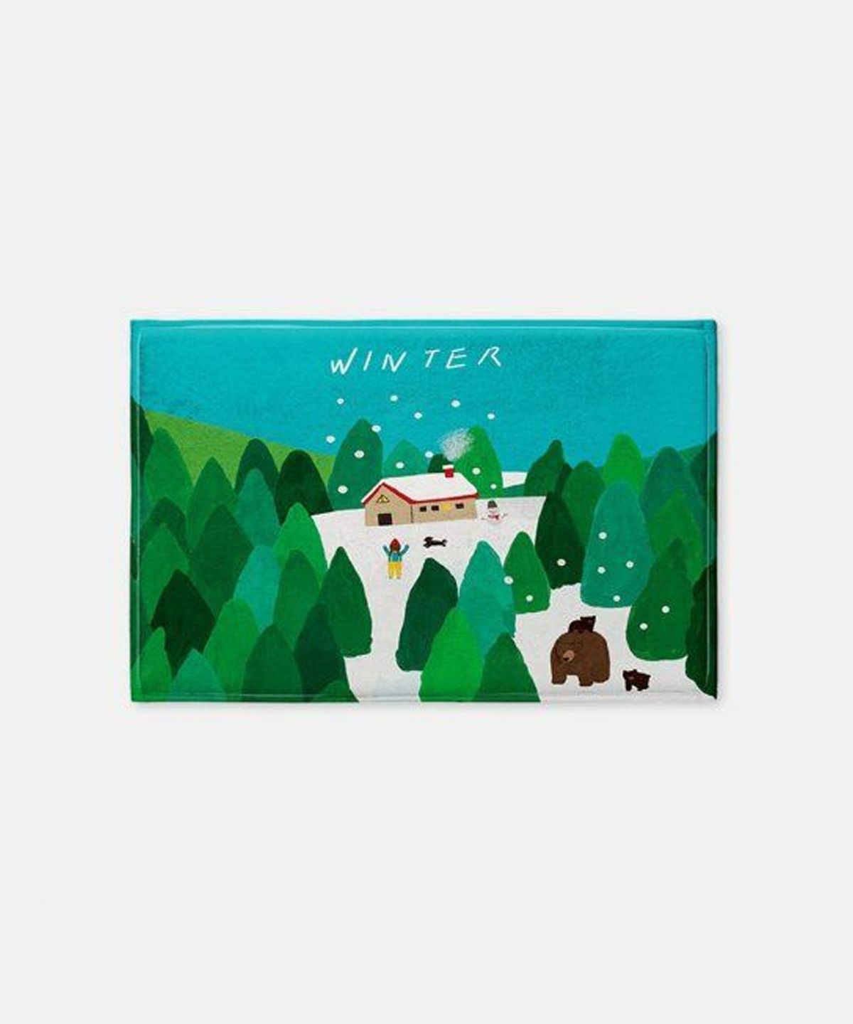 뚜누(TOUNOU) 이쿵 작가, winter 발매트