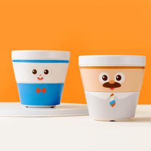 브레드이발소 캐릭터 1인 식기세트