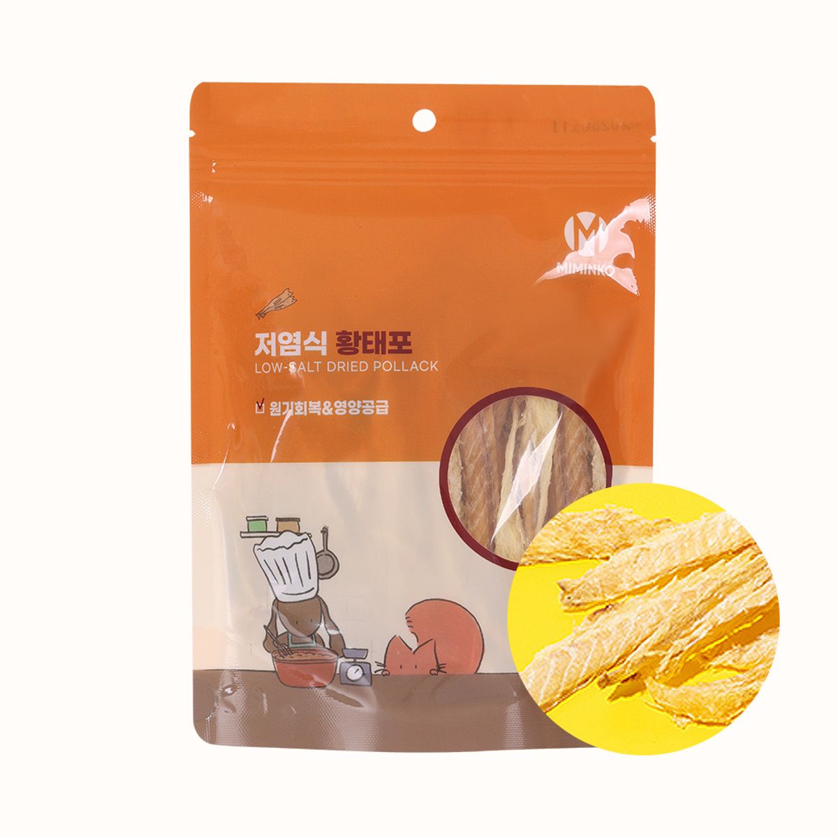 미밍코(MIMINKO) 저염식 황태포 [DF6XF7380]