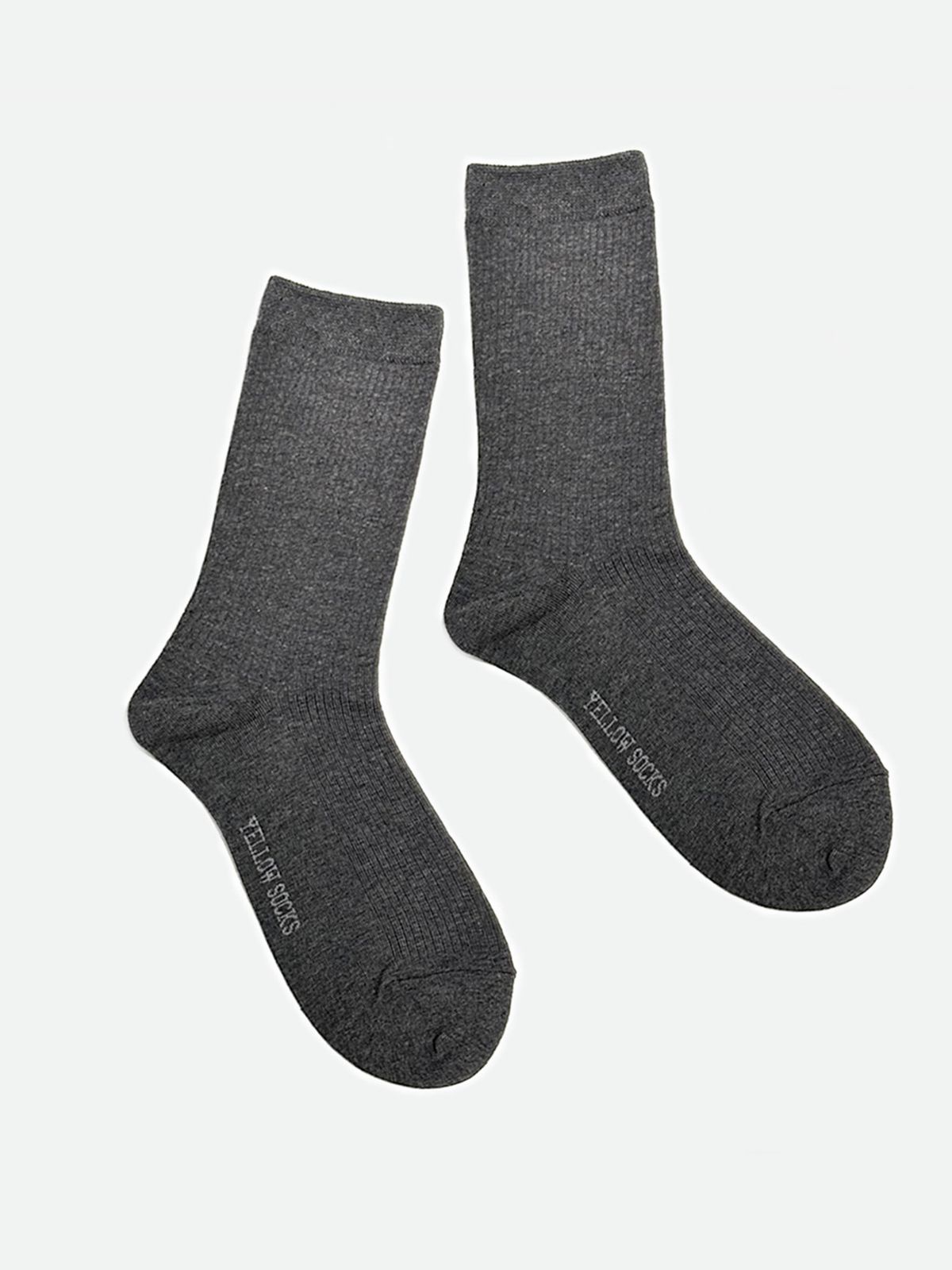 옐로우삭스(YELLOWSOCKS) 소프트 골지 차콜