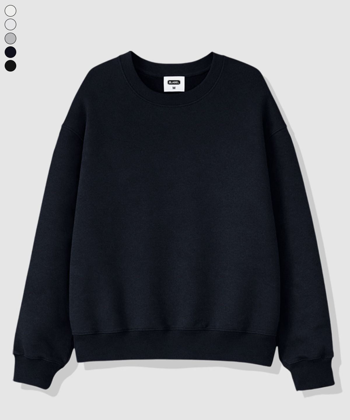 베이직라벨(BASIC LABEL) Ozz Oversized fit sweatshirt 5 Color [BLBM_2001]