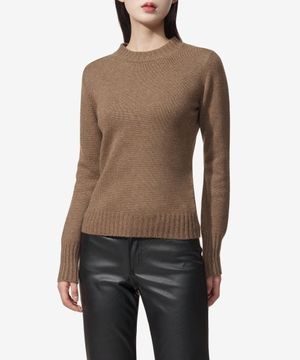 오멜리아 캐시미어 니트 - 브라운 / 2313661933600010