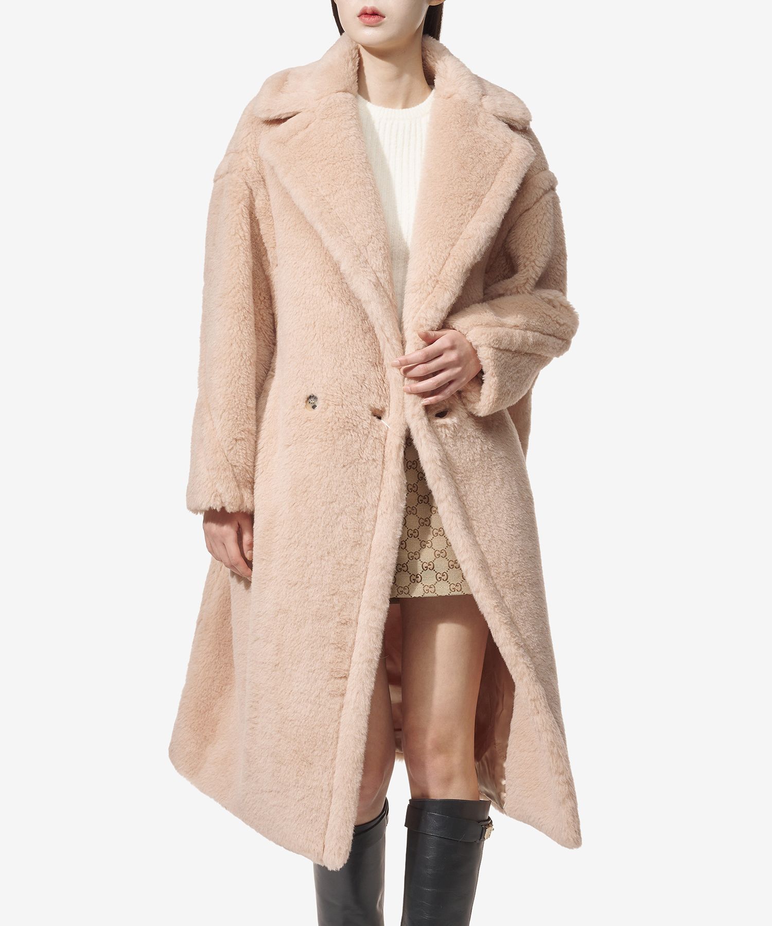 MUSINSA公式 | MAXMARA テッドガール ダブルブレスト ウールシルク 