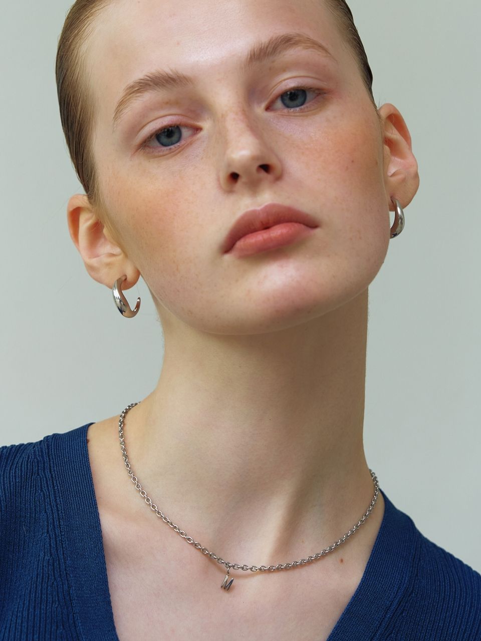 ネックレス・ペンダント LOVE ME MONSTER Surgical Mini Initial Necklace L203MNK190 MUSINSA | LOVE ME MONSTER [Surgical] Mini Initial Necklace