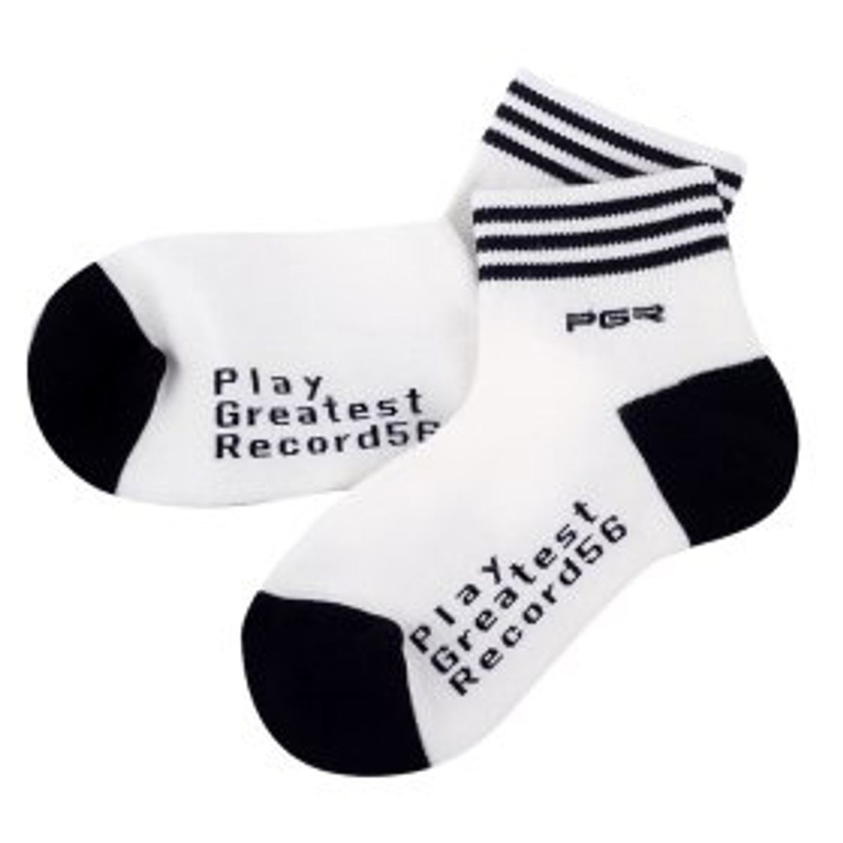 피지알(PGR) [5PACK]베이직 삭스 화이트 PGS-940