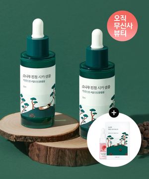 [2pack] 소나무 진정 시카 앰플 대용량 50ml (+동백 선세럼 7ml + 소나무 마스크 1매)