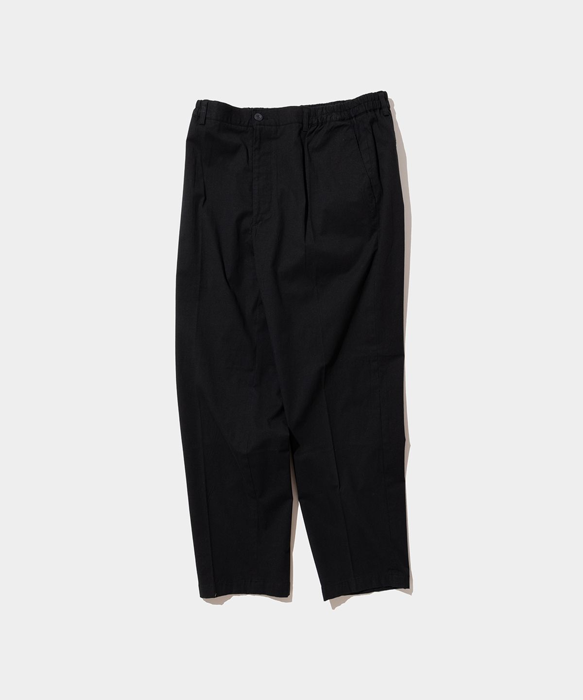스탠드먼츠(STANDMENTS) LIGHTWEIGHT TROUSERS BLACK