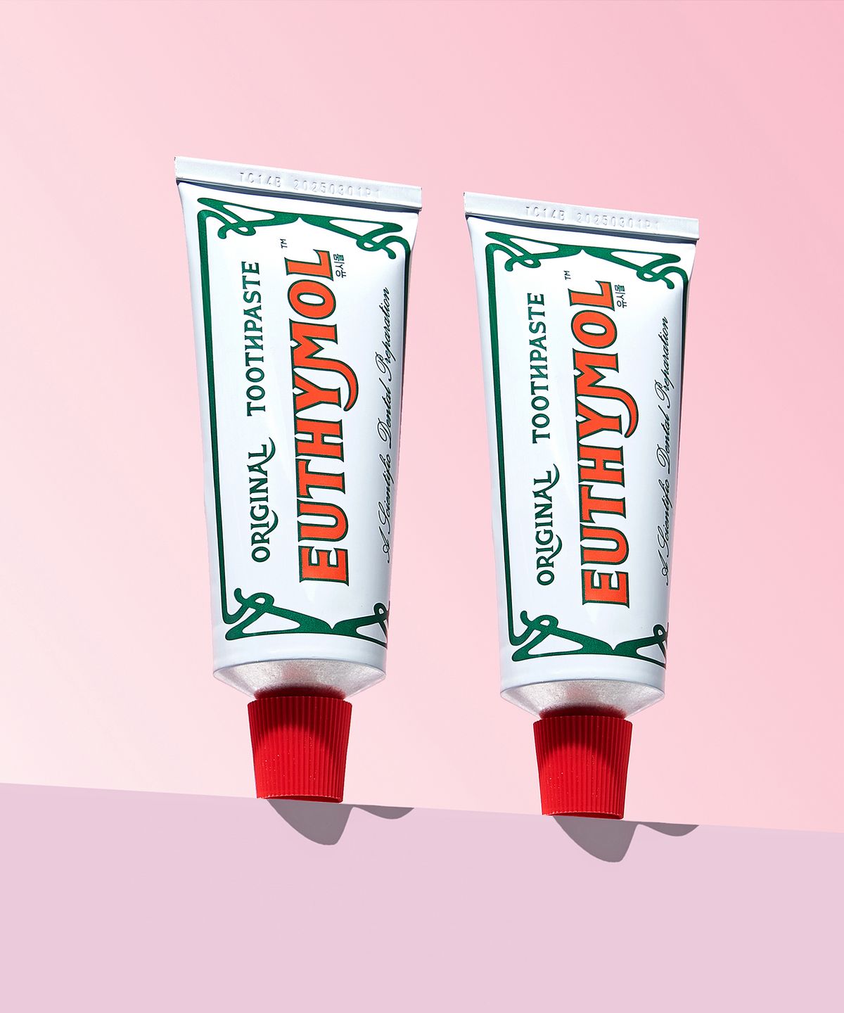 유시몰(EUTHYMOL) 오리지널 치약 106g x 2개