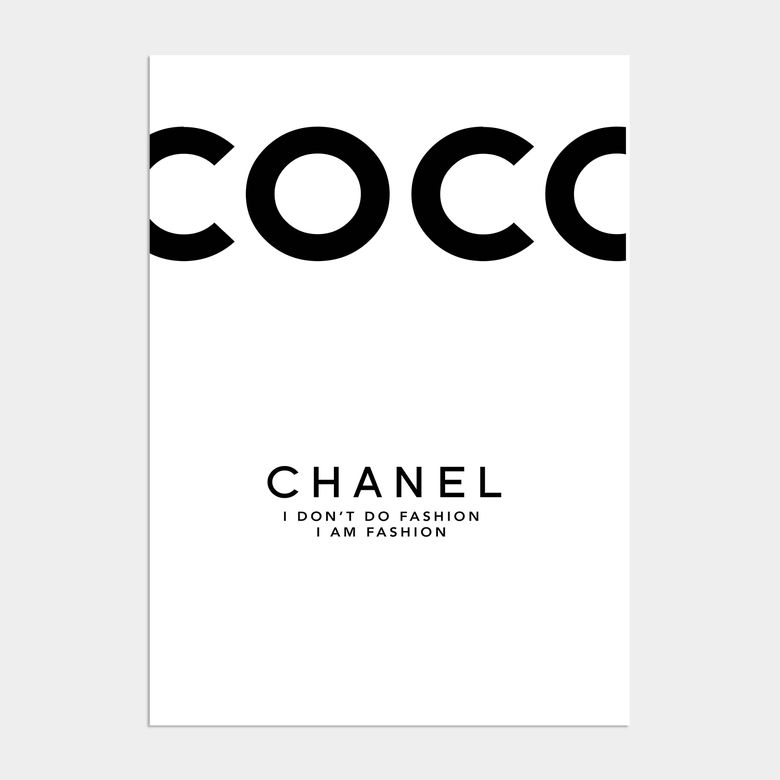 핑크블라썸 오드리햅번 시리즈 인테리어 포스터 / 04 Coco