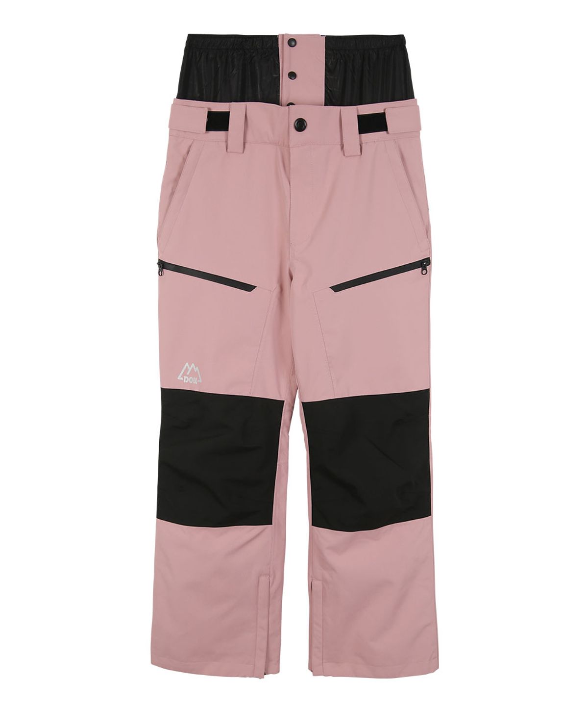 돌아우터웨어(DOLL OUTERWEAR) 주머 스노우보드복 팬츠 핑크 남녀공용