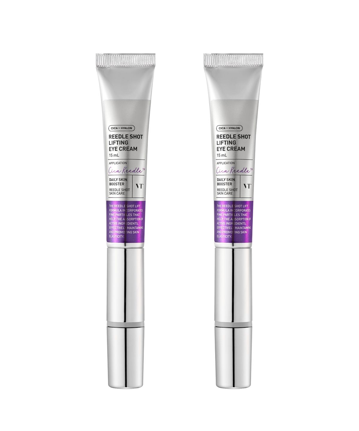브이티코스메틱(VT COSMETICS) VT 리들샷 리프팅 아이크림 15ml  2개 (초미세진동 아이크림)