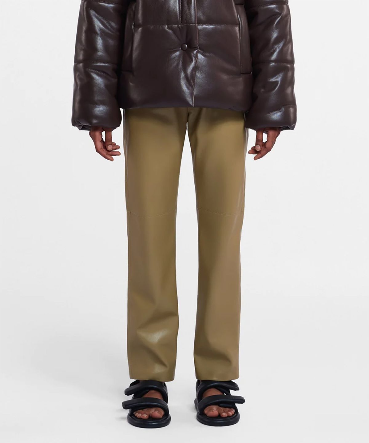 나누쉬카(NANUSHKA) (W) 비니 팬츠 카키 VINNI PANTS KHAKI
