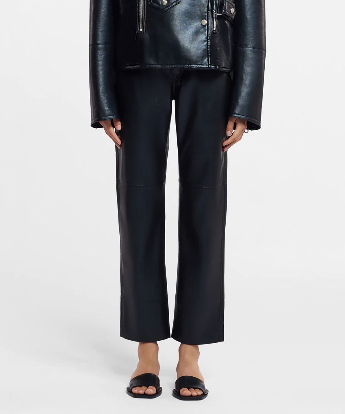 나누쉬카(NANUSHKA) (W) 비니 팬츠 블랙 VINNI PANTS BLACK