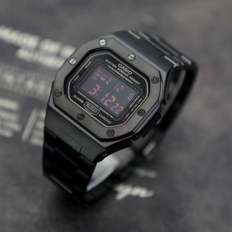 【本当の最終値下げ】極美品CASIO G-SHOCK DW5600カスタム MUSINSA公式 | VALENTINO RUDY G-Shock Custom Watch Series