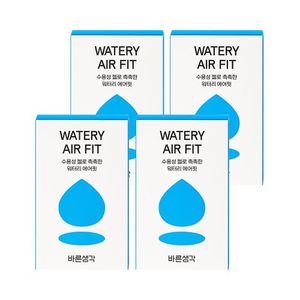 워터리에어핏 48P (12Px4) 초박형 수용설젤 콘돔