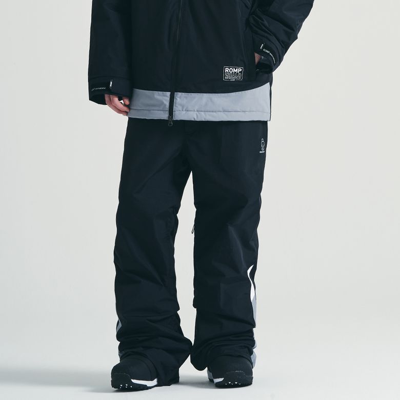 TF FLAT PANTS (BLACK)