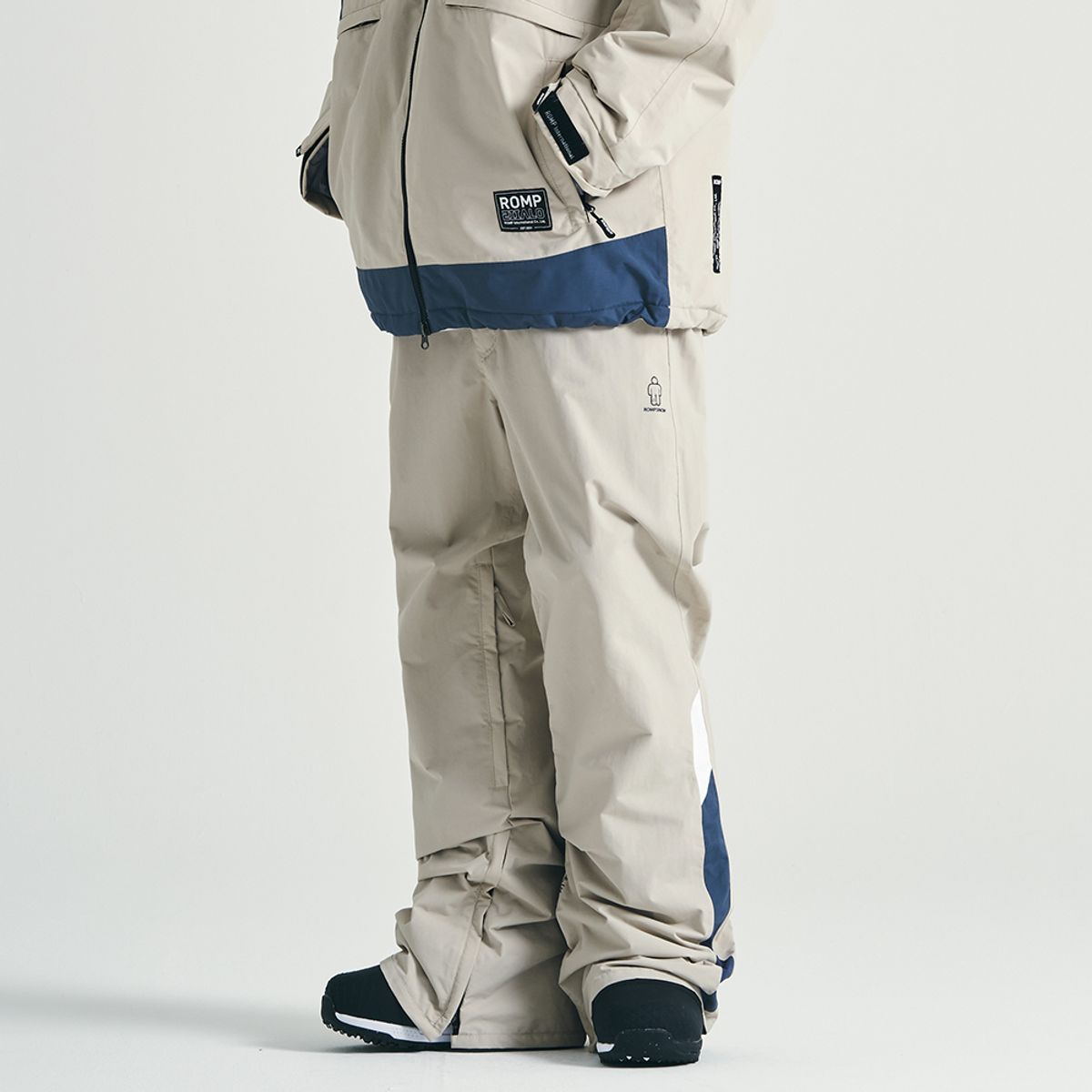 롬프(ROMP) TF FLAT PANTS (IVORY)