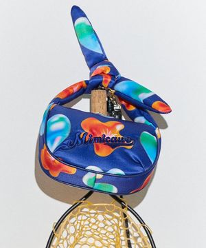 MM KNOT HOBO BAG/POPPY HEART BLUE