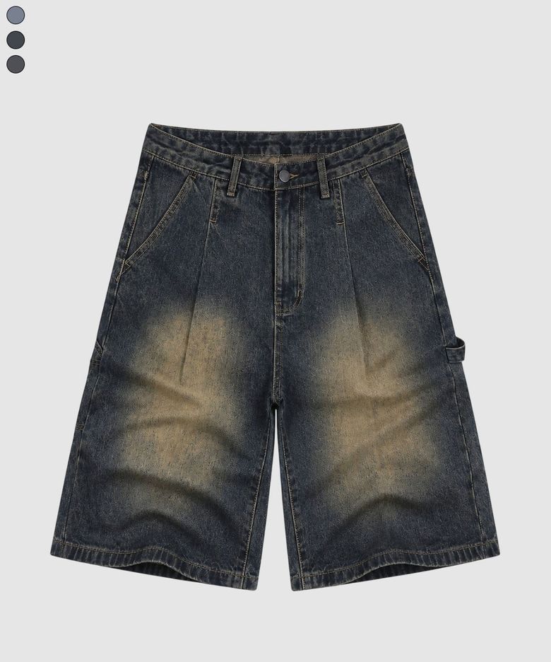 Molly Carpenter Bermuda Denim Shorts 3 Color [BLSD_2501]