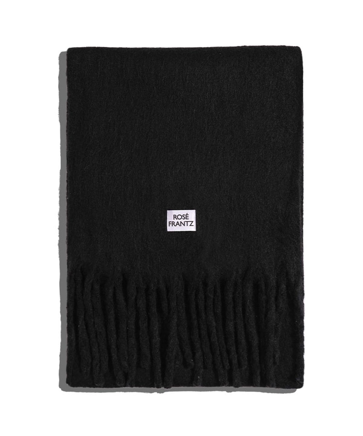 로제프란츠(ROSEFRANTZ) Wide Long Muffler [Black]
