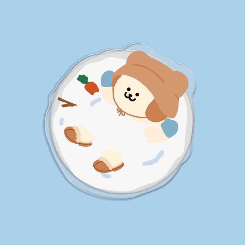[맥세이프 스피너톡] 곰찌 눈덩이