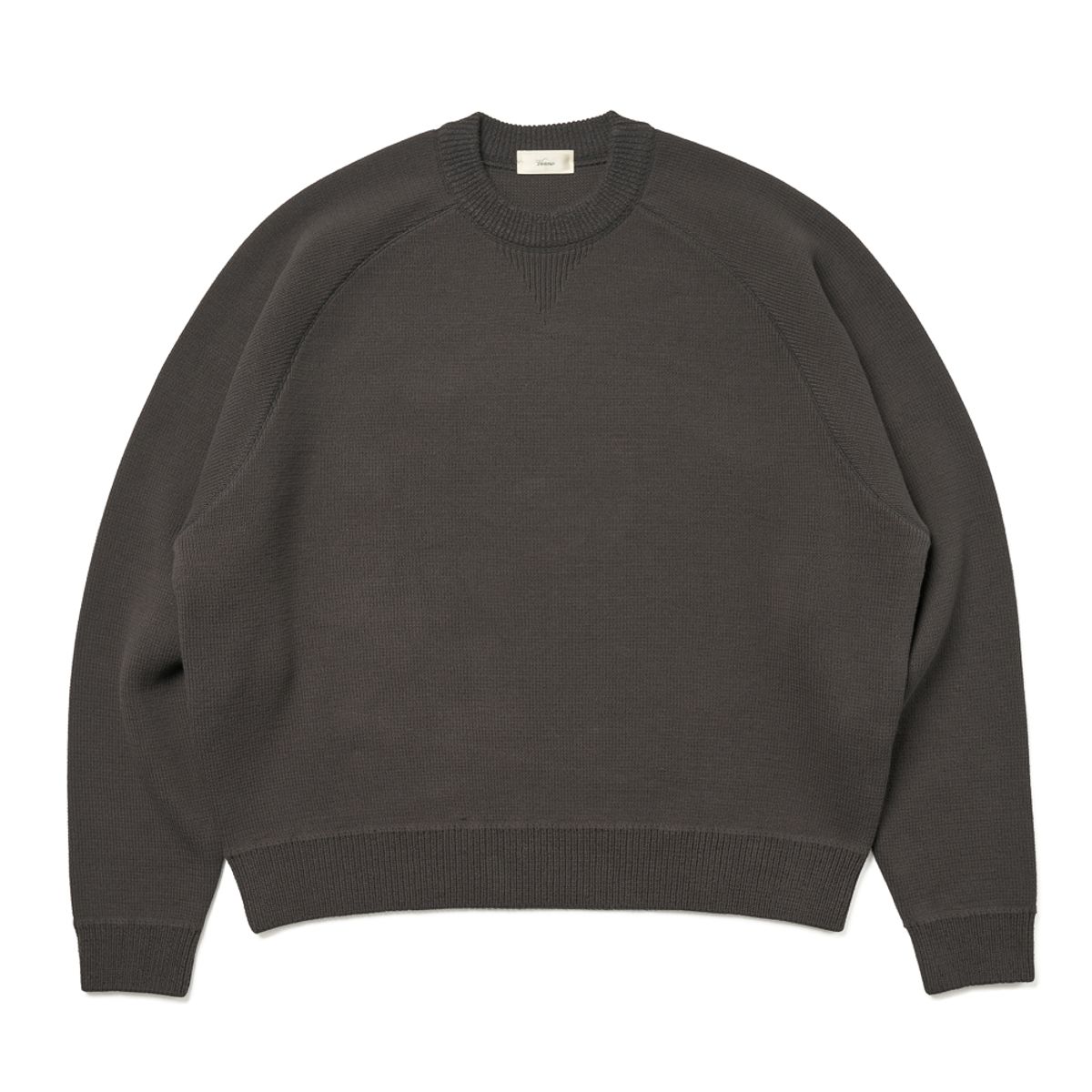 베르노(VERNO) [Casual] Sweat Knit Charcoal