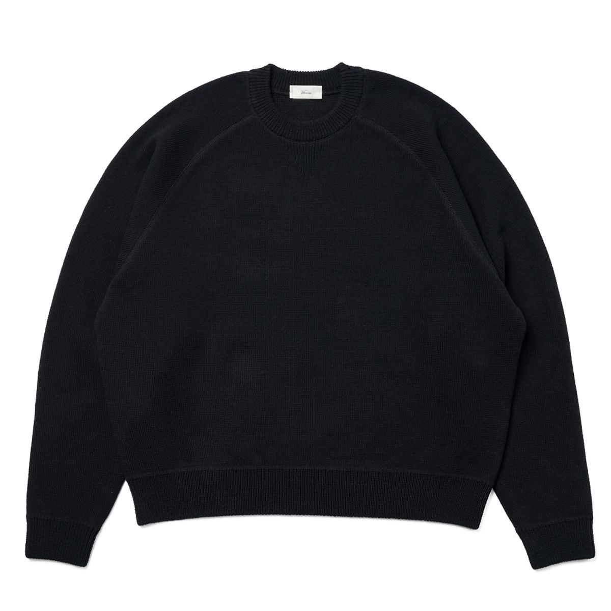 베르노(VERNO) [Casual] Sweat Knit Black
