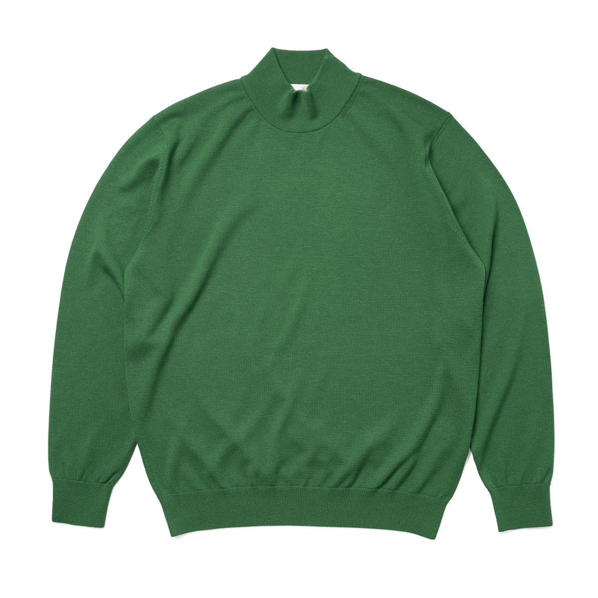 베르노(VERNO) [Casual] mock-neck knit Earth green