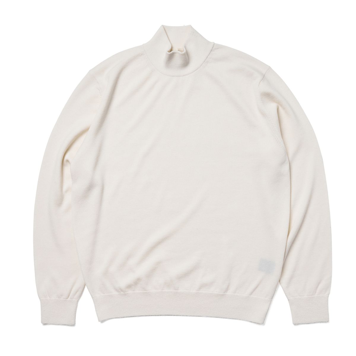 베르노(VERNO) [Casual] mock-neck knit Ivory