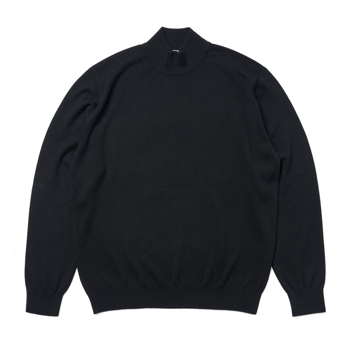 베르노(VERNO) [Casual] mock-neck knit Black