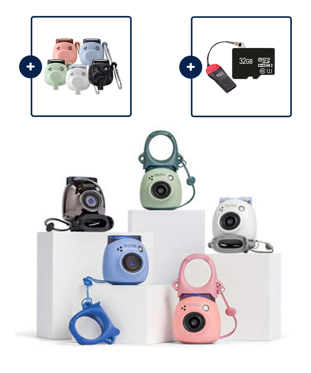 인스탁스(INSTAX) PAL+32G메모리(리더기포함)+케이스