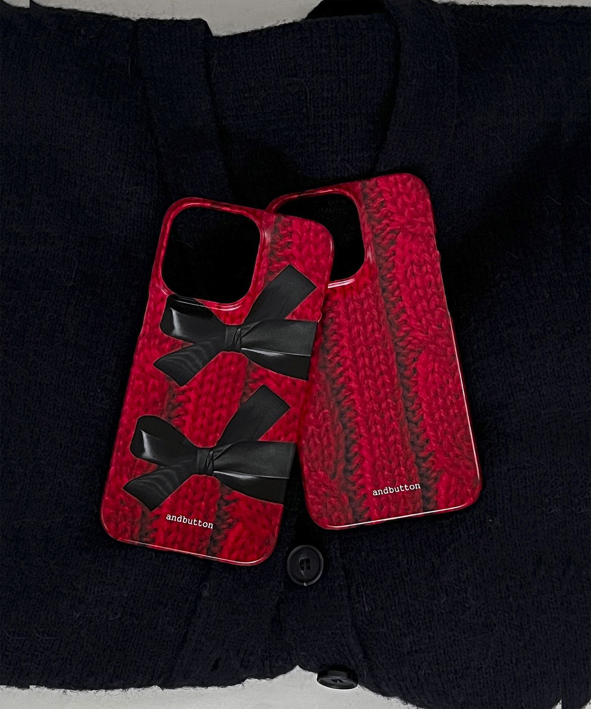앤버튼(ANDBUTTON) 꽈배기니트