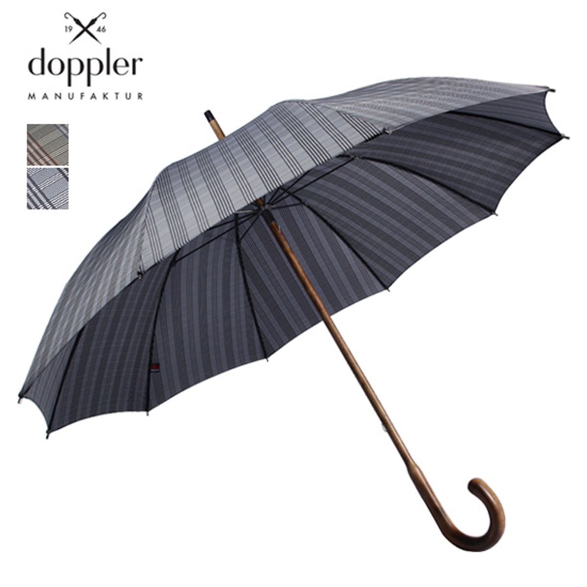 도플러(DOPPLER) Norfolk 원목 우산 MANUFAKTUR IUDMU-1903