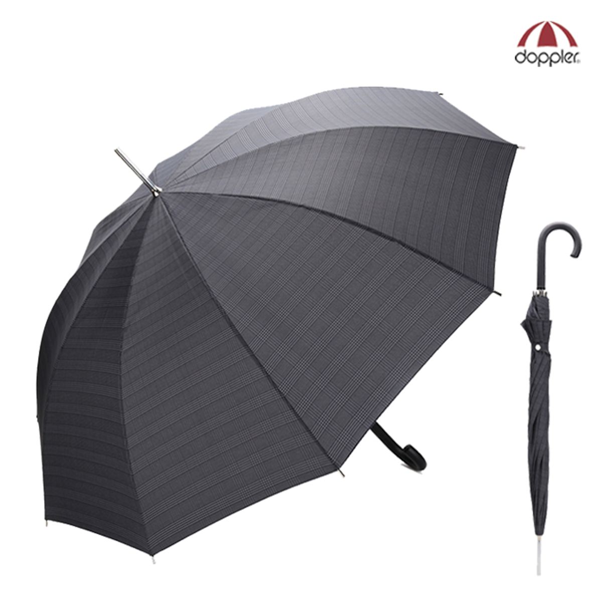 도플러(DOPPLER) 카본스틸 AC패턴 자동 장우산 IUDU-2303