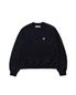 TV HEART LOGO SWEATSHIRTS (BLACK)