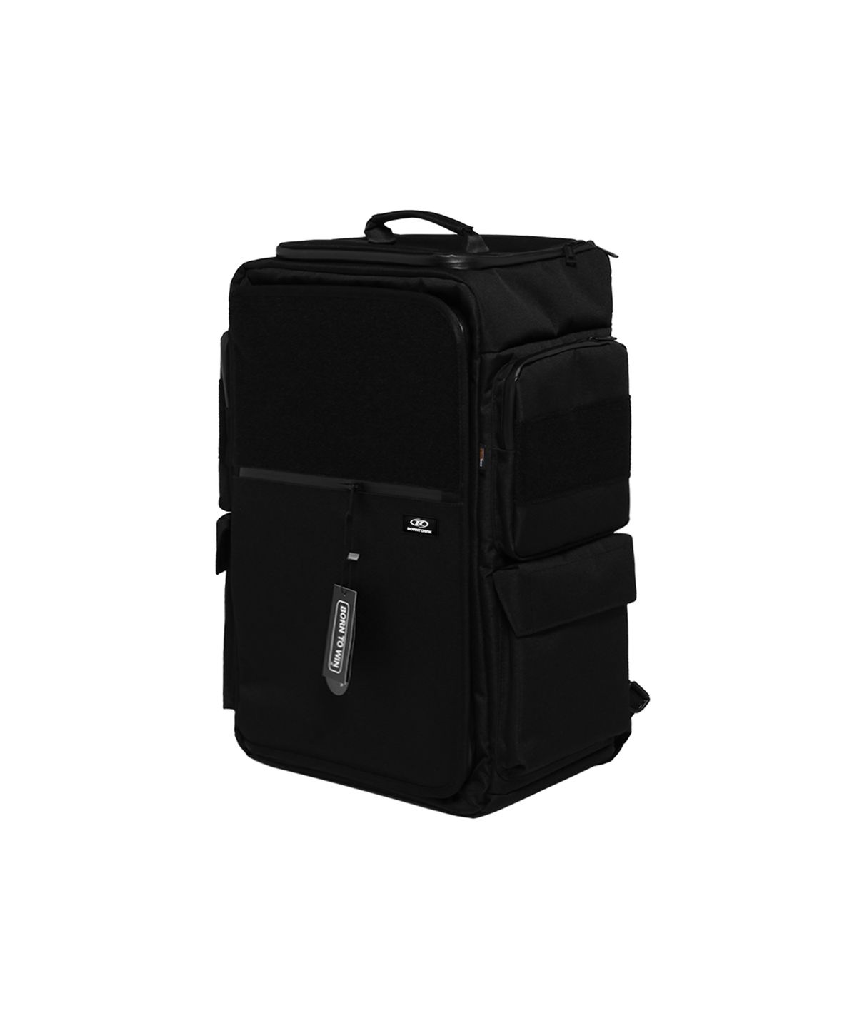 본투윈(BORN TO WIN) B2 BACKPACK PATCH VER [BLACK]