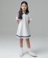 세일러 저지 드레스 [화이트]