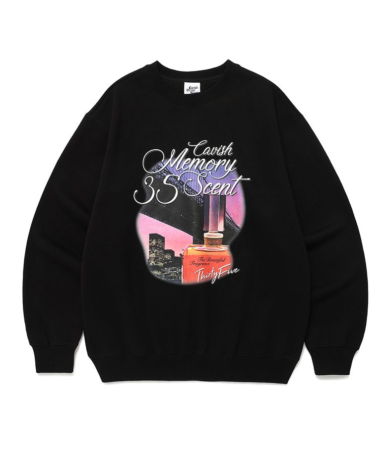 MEMORY 35SCENT SWEATSHIRT BLACK(CV2DFUM447B)